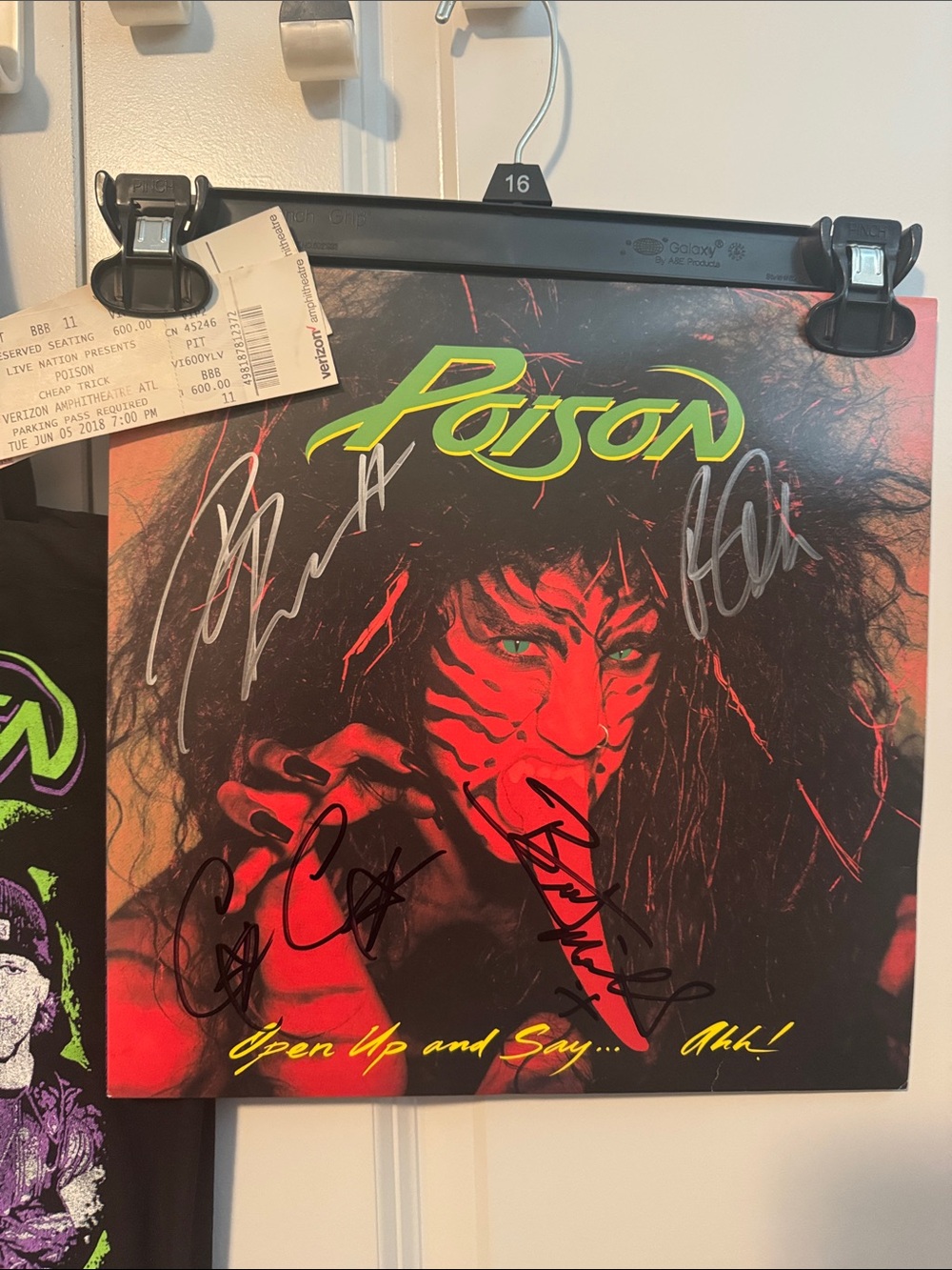 Poison Autographed album and tote - Picture 3 of 12